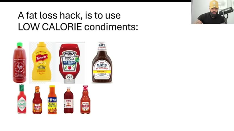 Low calorie condiments